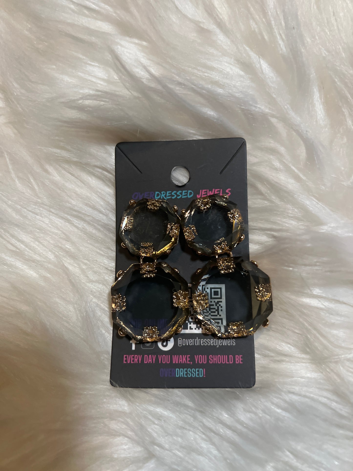 Jewel Drops-Smoke