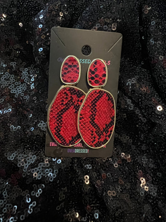 Red Snakeskin