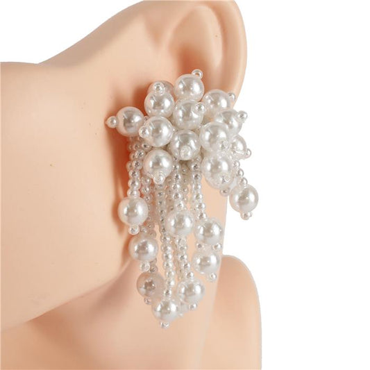 Pearl Fringe- White